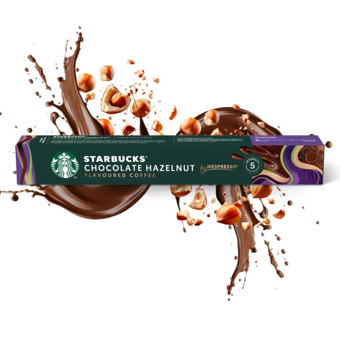 STARBUCKS® Cápsulas Nespresso Chocolate Hazelnut 10 un.