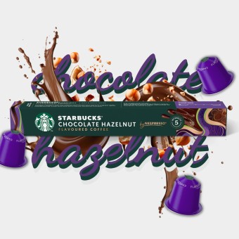 STARBUCKS® Cápsulas Nespresso Chocolate Hazelnut 10 un.