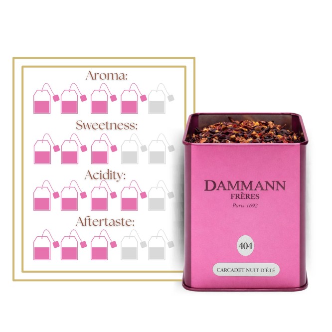 DAMMANN FRÈRES® Tea Carcadet Nuit D´Été 100g