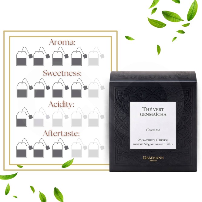 DAMMANN FRÈRES® Té Genmaicha 25 uds.