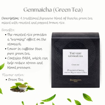 DAMMANN FRÈRES® Té Genmaicha 25 uds.