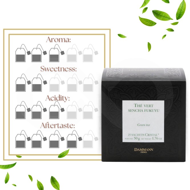 DAMMANN FRÈRES® Tea Sencha Fukuyu 25 un.
