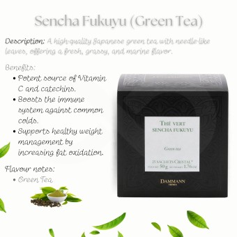 DAMMANN FRÈRES® Té Sencha Fukuyu 25 uds.