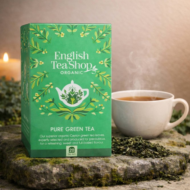 ENGLISH TEA SHOP® Tea Pure Green 20 un.
