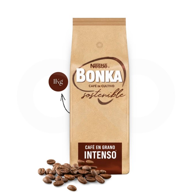 NESTLÉ® Café en Grano Bonka Intenso 1kg