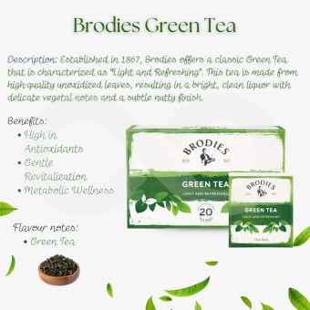 BRODIES� Th� Vert 20 u.