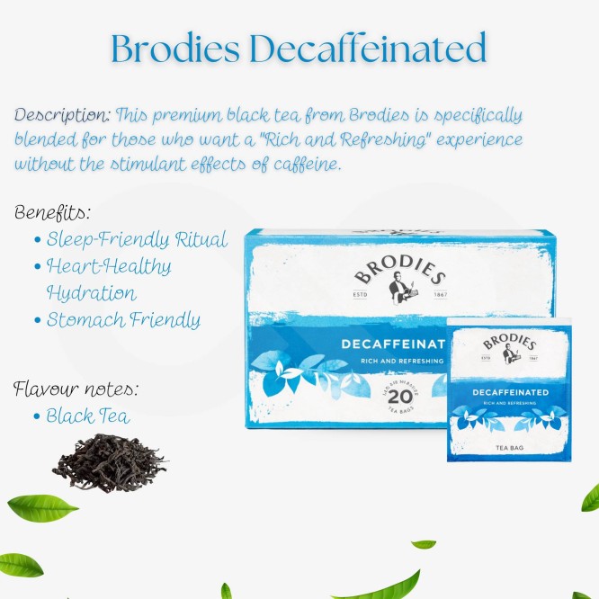 BRODIES� Th� D�caf�in� 20 u.