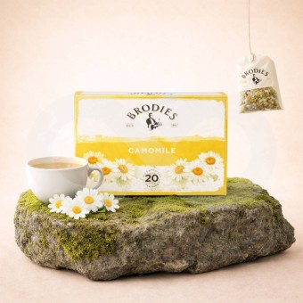 BRODIES® Thé Tisane à La Camomille 20 u.