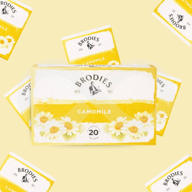 BRODIES® Thé Tisane à La Camomille 20 u.
