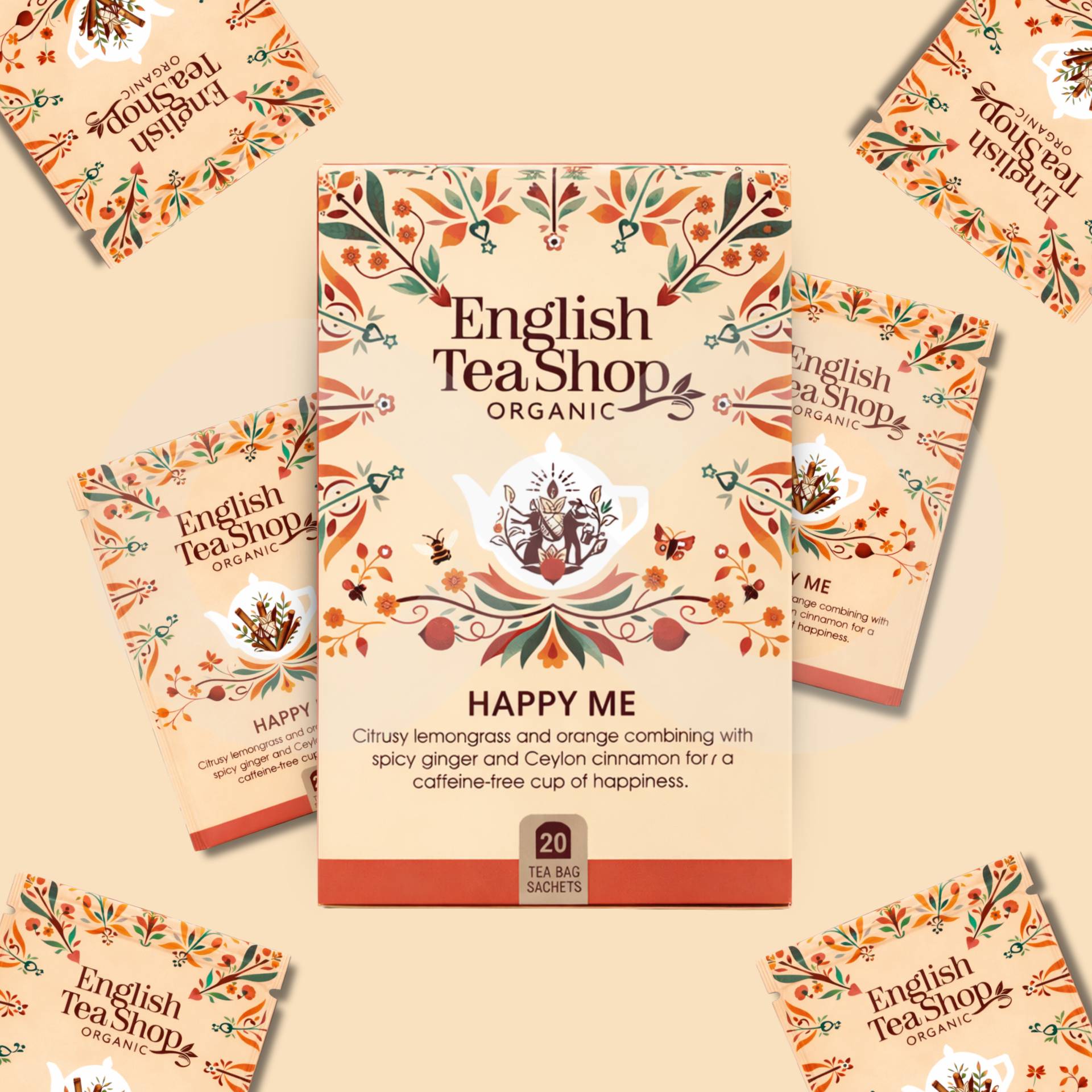 ENGLISH TEA SHOP® Herbata Happy Me 20 szt.