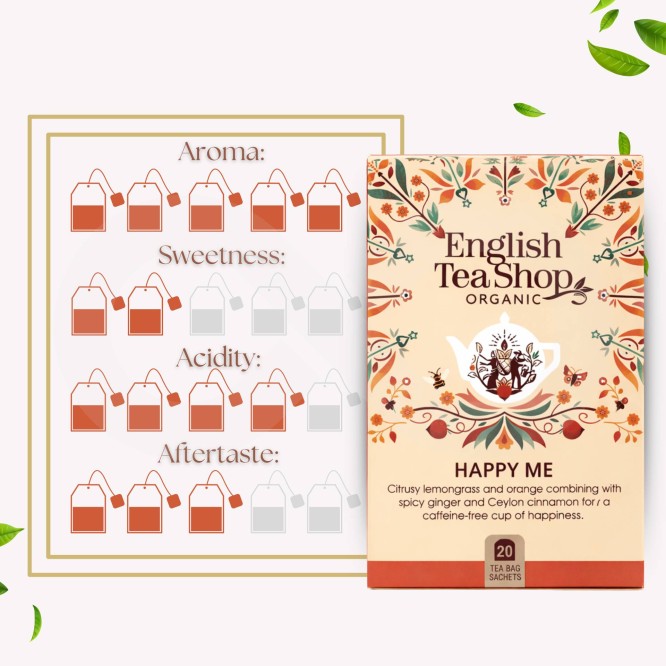 ENGLISH TEA SHOP� Herbata Happy Me 20 szt.