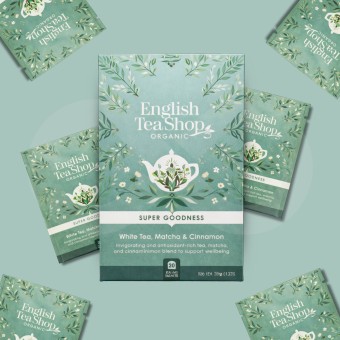 ENGLISH TEA SHOP� T� Bianco, Matcha E Cannella 20 pz.