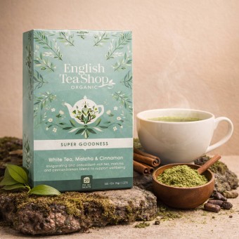 ENGLISH TEA SHOP® Tea White , Matcha & Cinnamon 20 un.