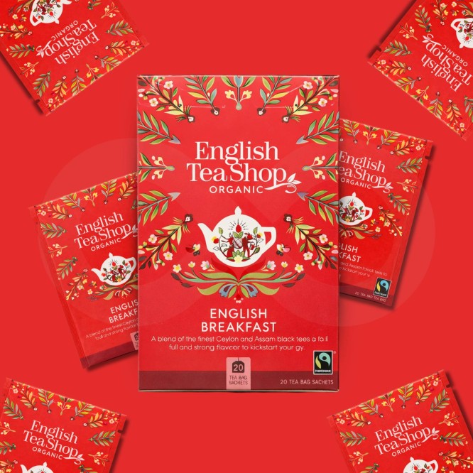 ENGLISH TEA SHOP® Té English Breakfast 20 uds.