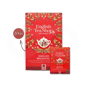 ENGLISH TEA SHOP® Tea English Breakfast 20 un. ENGLISH TEA SHOP® Tea English Breakfast 20 un.