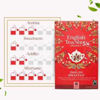 ENGLISH TEA SHOP® Té English Breakfast 20 uds.