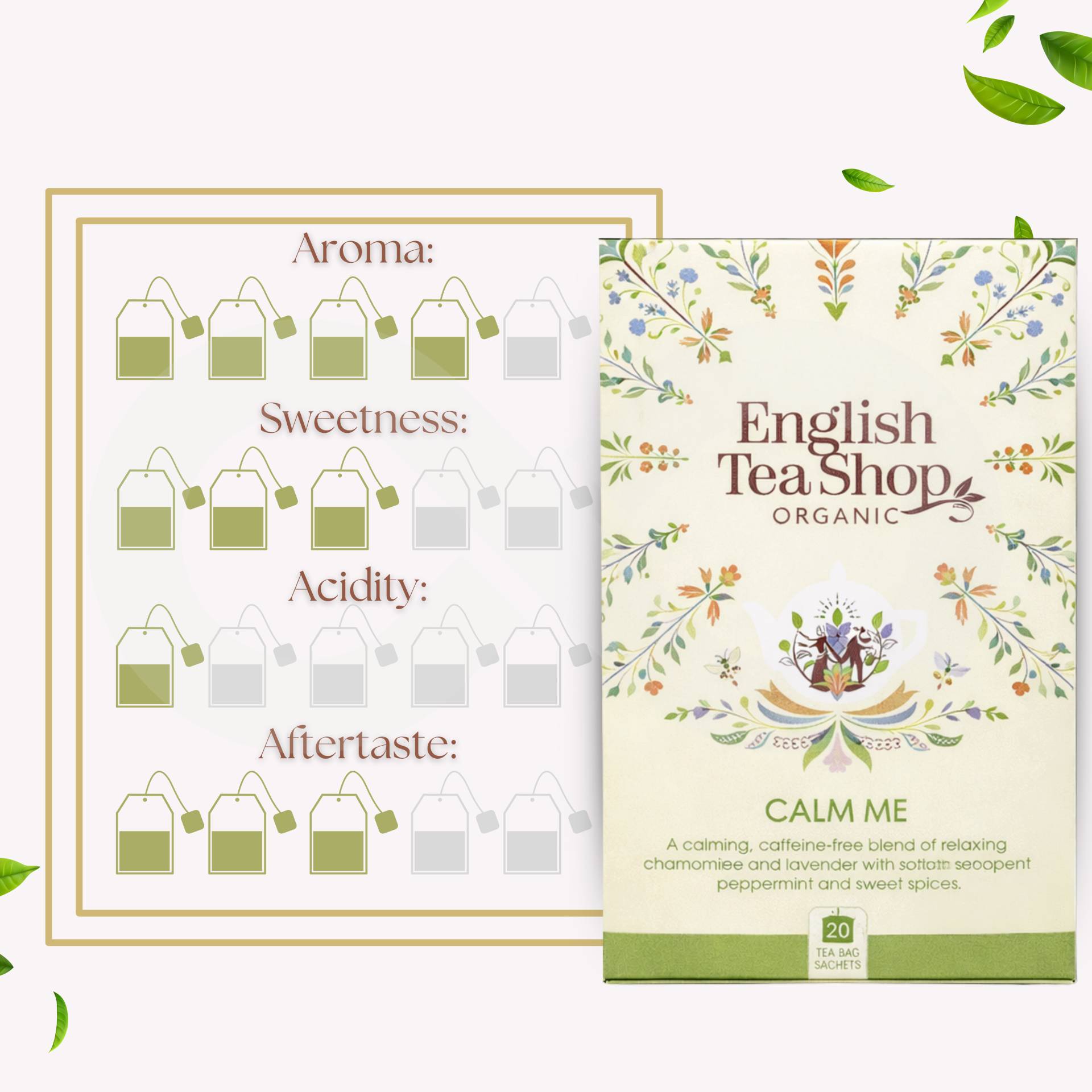 ENGLISH TEA SHOP® Tee Calm Me 20 Stk.