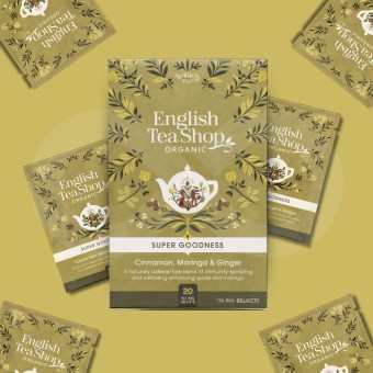 ENGLISH TEA SHOP� T� Cannella, Moringa E Zenzero 20 pz.
