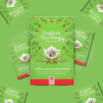 ENGLISH TEA SHOP� T� Verde Al Melograno 20 pz.