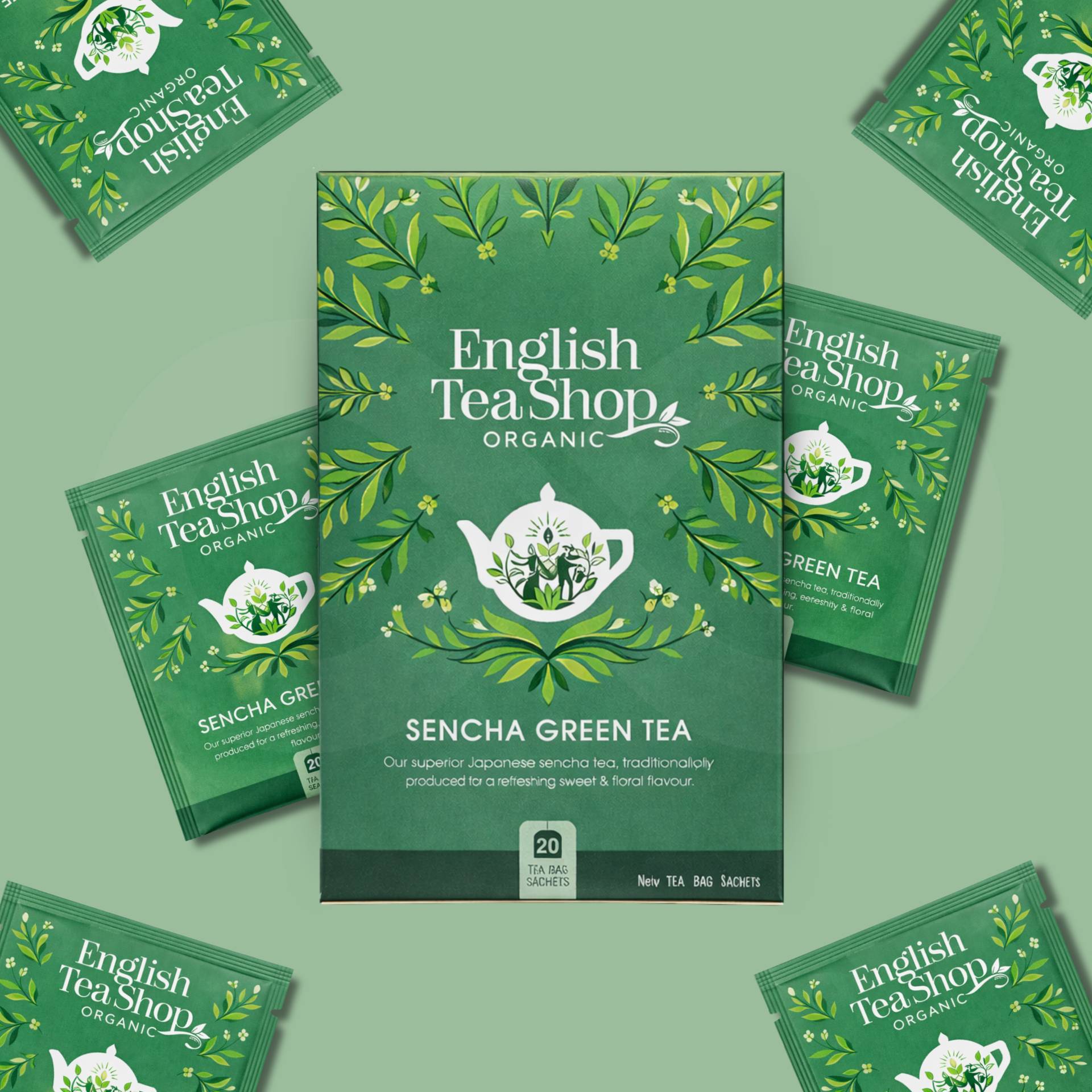 ENGLISH TEA SHOP® Tea Sencha Green 20 un.