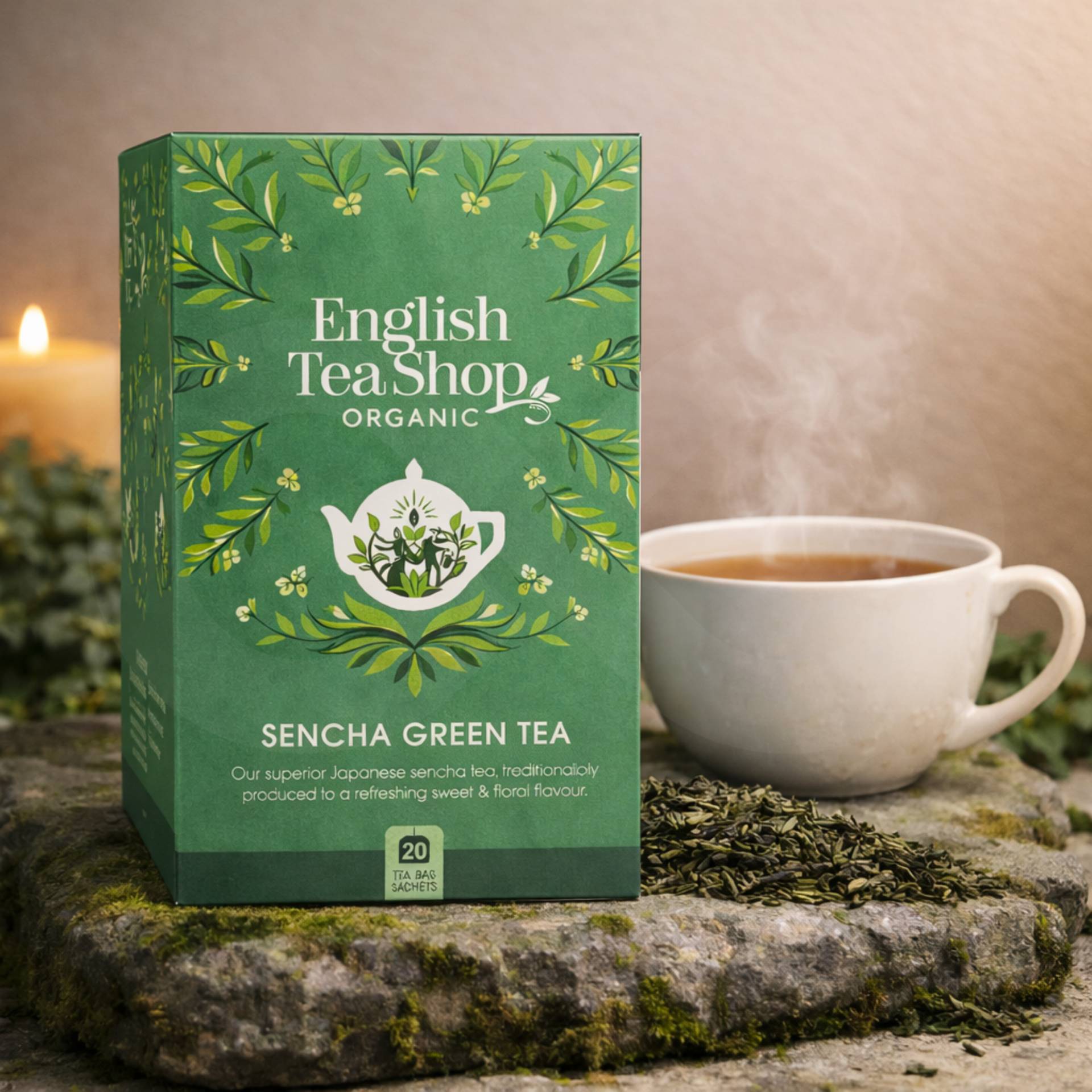 ENGLISH TEA SHOP® Tea Sencha Green 20 un.