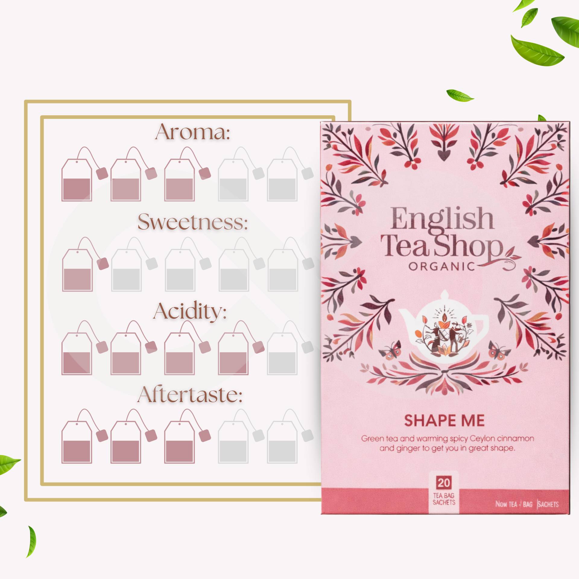ENGLISH TEA SHOP® Thé Shape Me 20 u.