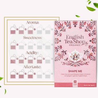 ENGLISH TEA SHOP® Tè Shape Me 20 pz.