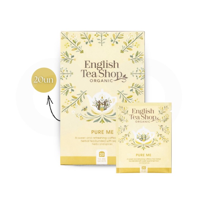 ENGLISH TEA SHOP® Té Pure Me 20 uds.