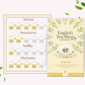 ENGLISH TEA SHOP® Té Pure Me 20 uds.