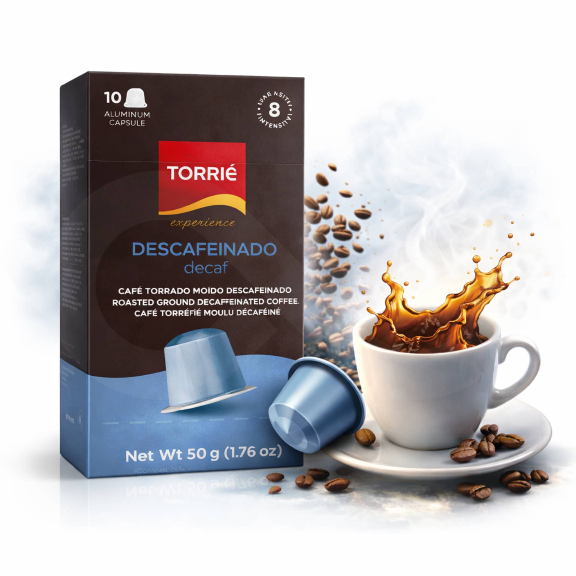 TORRIE® Cápsulas Nespresso Decaf 10 un.