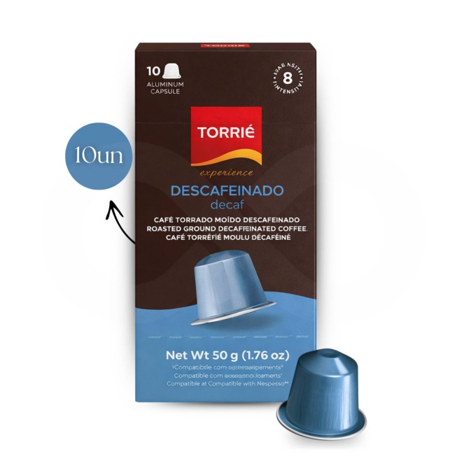 TORRIE® Cápsulas Nespresso Decaf 10 un.