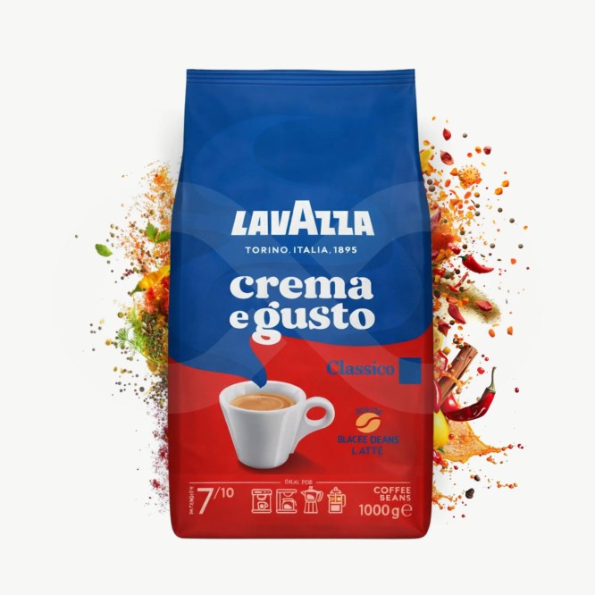 LAVAZZA® Café em Grão Crema & Gusto 1kg