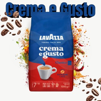 LAVAZZA� Caff� in Grani Crema & Gusto 1kg