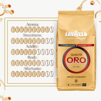 LAVAZZA® Café em Grão Qualità Oro 500g