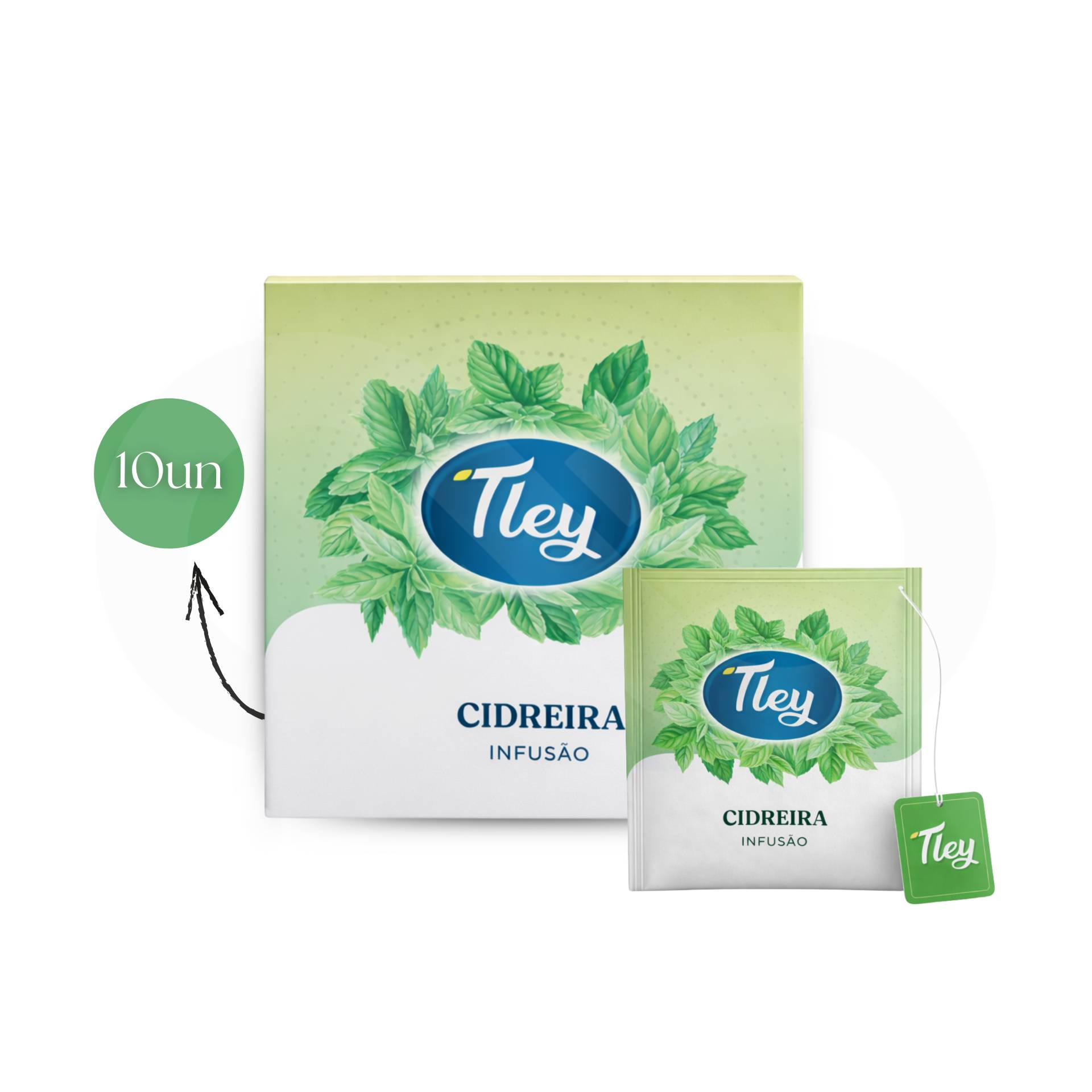 TLEY® Chá Cidreira 10 un.