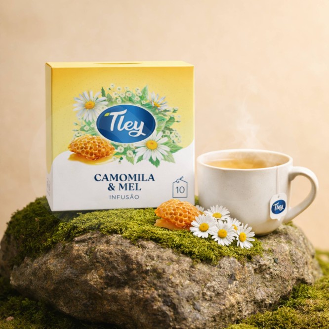 TLEY® Té Manzanilla Con Miel 10 uds.