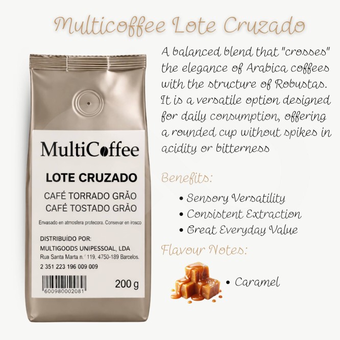 MULTICOFFEES� Caf� en Grano Cruzado 200g