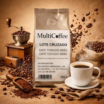 MULTICOFFEES� Kaffeebohnen Cruzado 200g
