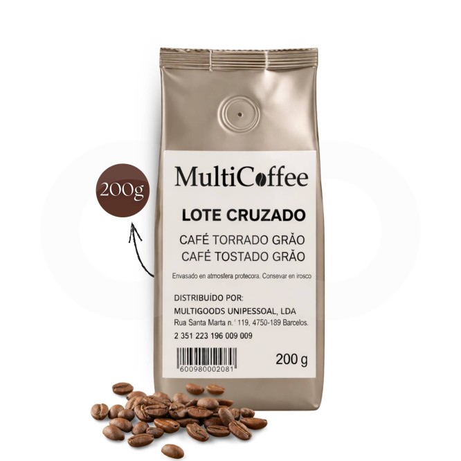 MULTICOFFEES� Caf� en Grano Cruzado 200g
