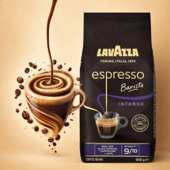 LAVAZZA� Caff� in Grani Espresso Barista Intenso 500g