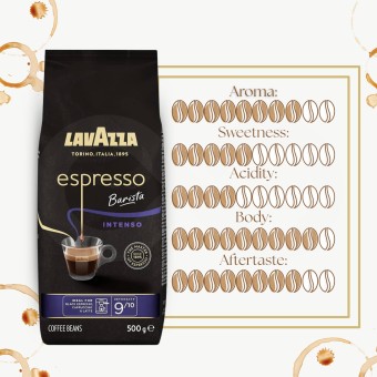 LAVAZZA® Café en Grains Espresso Barista Intenso 500g