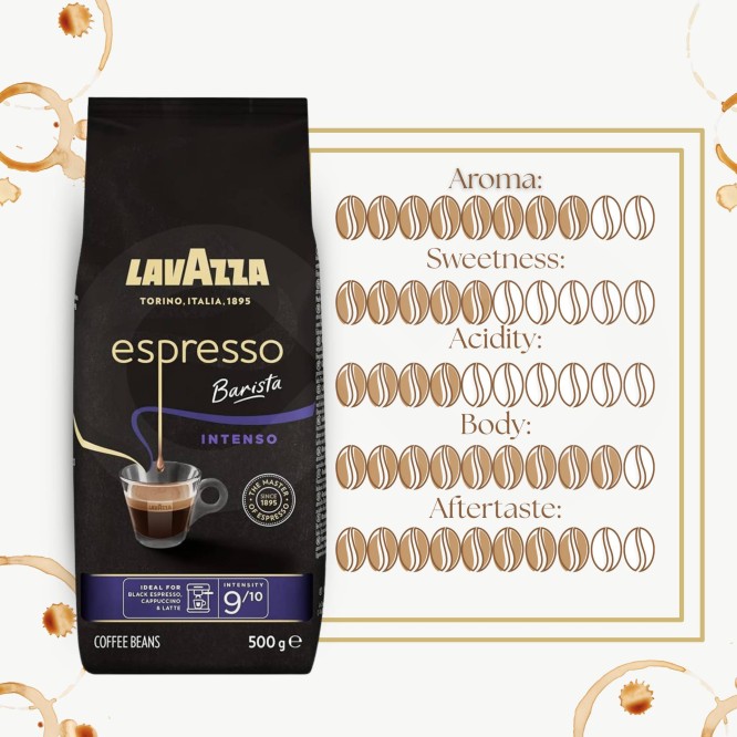LAVAZZA® Café en Grains Espresso Barista Intenso 500g