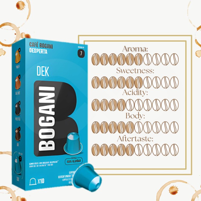 BOGANI� Nespresso Capsules Dek 10 un.