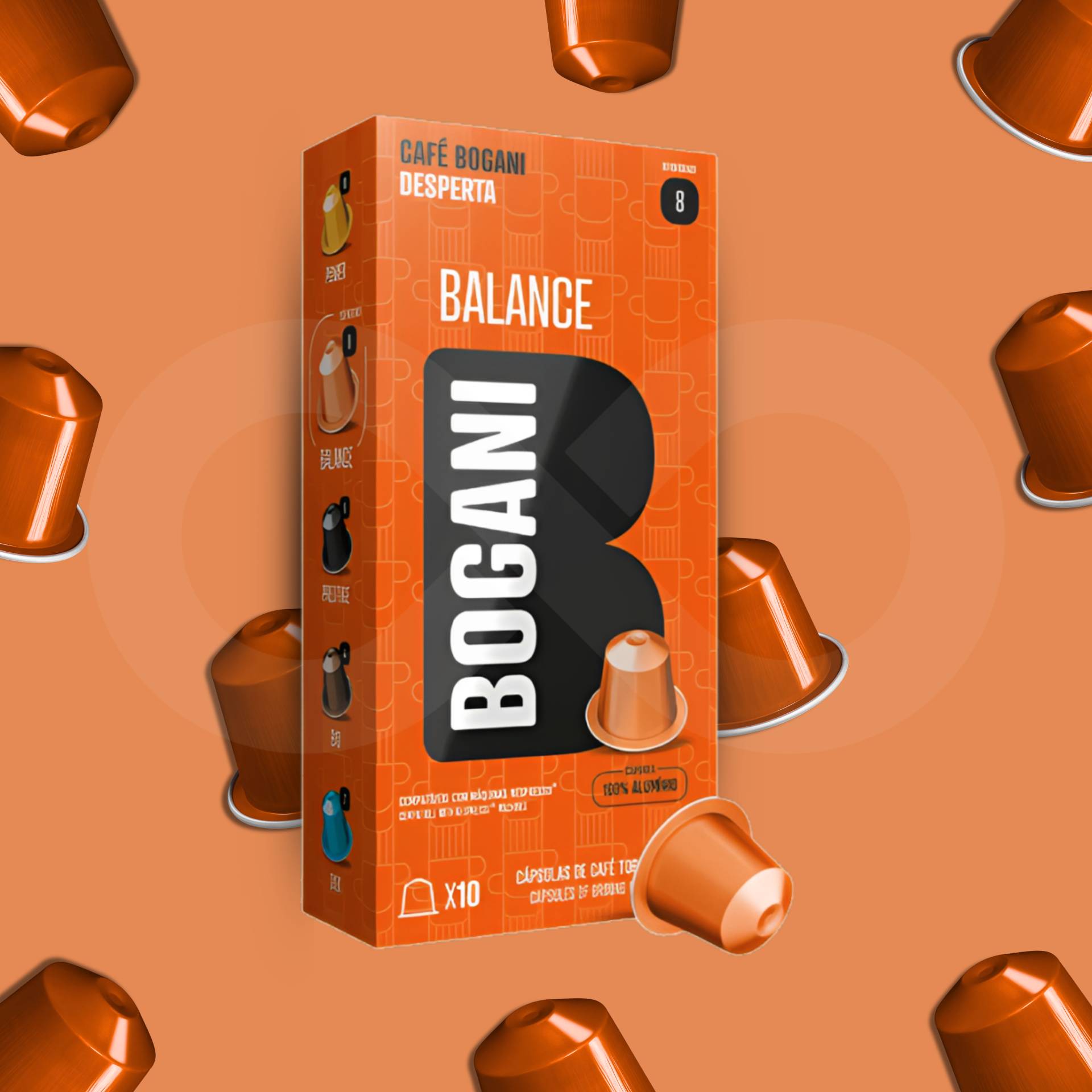 BOGANI® Capsules Nespresso Balance 10 u.