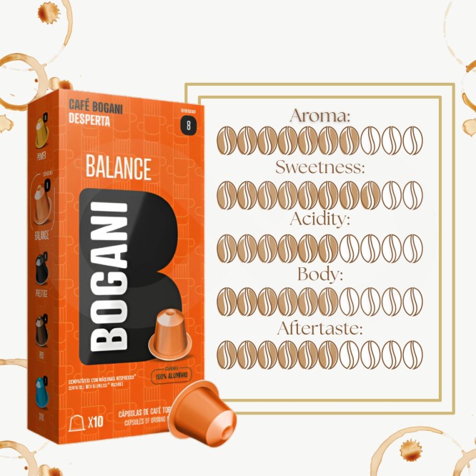 BOGANI® Capsules Nespresso Balance 10 u.