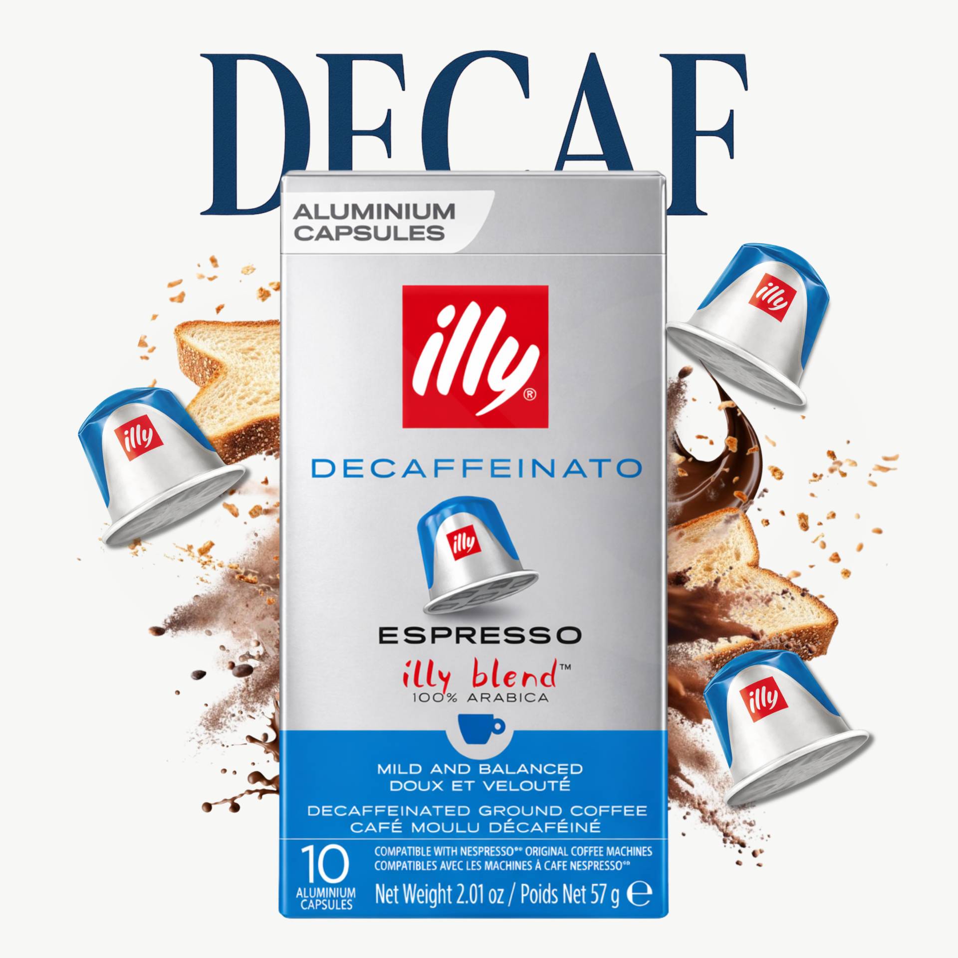 ILLY® Cápsulas Nespresso Decaf 10 uds.