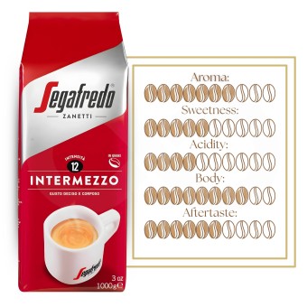 SEGAFREDO® Ziarna Kawy Intermezzo 1kg