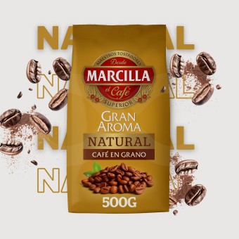 MARCILLA� Caf� en Grains Gran Aroma Natural 500g