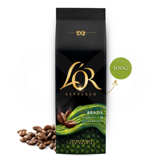 L�OR� Caf� en Grano Espresso Brazil 500g