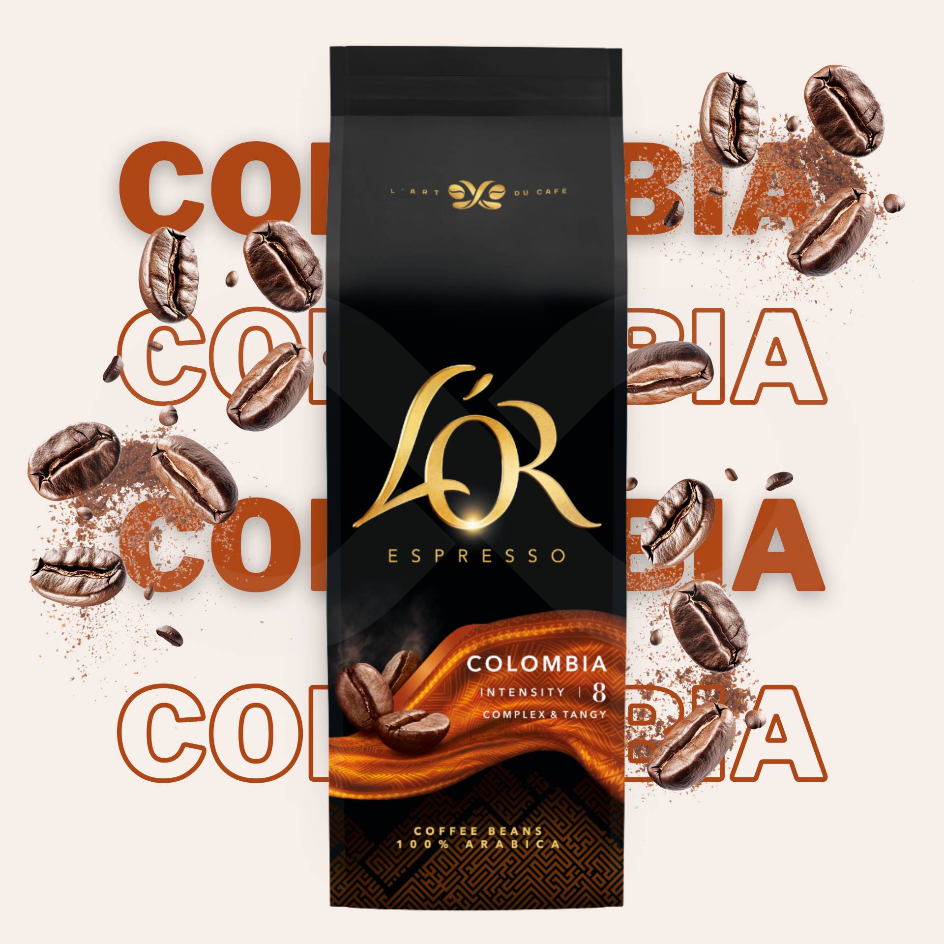 L´OR® Kaffeebohnen Espresso Colombia 500g